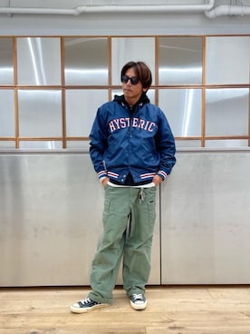 「アイテム（財布/小物）」を使った、京都くんさん（メンズ・172cm）の秋コーディネート