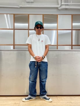 「HYSTERIC GLAMOUR（ヒステリックグラマー）のアイテム」を使った、京都くんさん（メンズ・172cm）の秋コーディネート