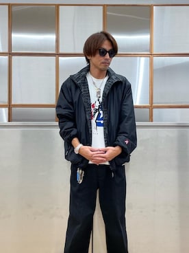 「アイテム（キーホルダー）」を使った、京都くんさん（メンズ・172cm）の秋コーディネート