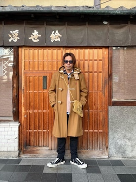 京都くんさん（メンズ・172cm）の秋コーディネート