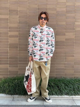 「HYSTERIC GLAMOUR（ヒステリックグラマー）のアイテム」を使った、京都くんさん（メンズ・172cm）の秋コーディネート