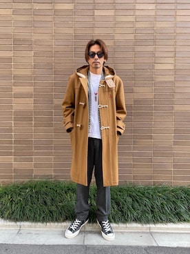 「アイテム（キーホルダー）」を使った、京都くんさん（メンズ・172cm）の秋コーディネート