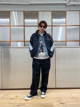 京都くんさん(メンズ・172cm)の春コーディネート