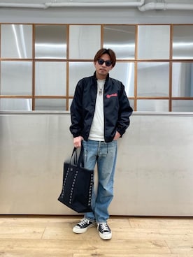 京都くんさん(メンズ・172cm)の春コーディネート