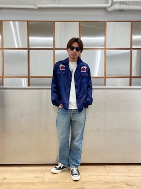 京都くんさん（メンズ・172cm）の春コーディネート