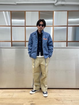 京都くんさん(メンズ・172cm)の春コーディネート