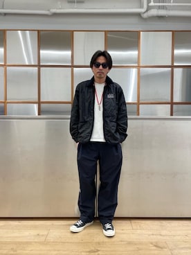 京都くんさん(メンズ・172cm)の春コーディネート