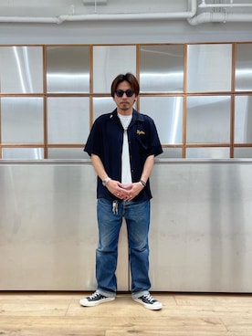京都くんさん(メンズ・172cm)の春コーディネート