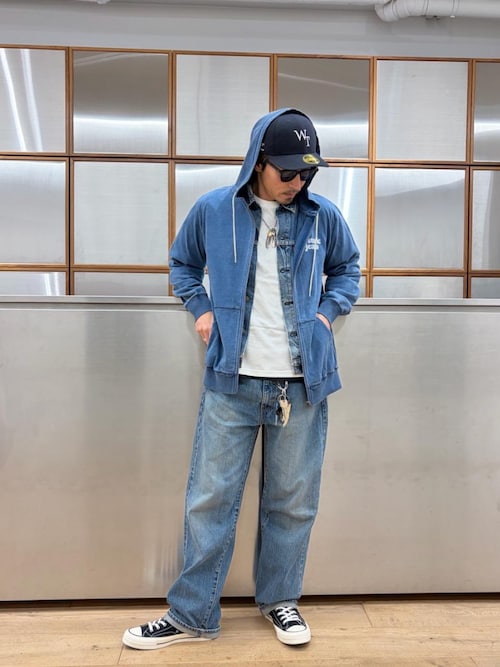 HYSTERIC デニムジャケット ライトブルー HYSTERIC GLAMOUR（ヒステリックグラマー） デニムジャケット gジャン