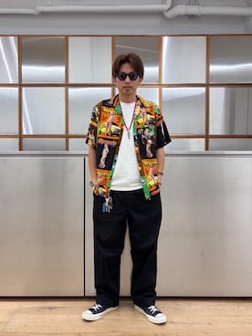 京都くんさん(メンズ・172cm)の夏コーディネート