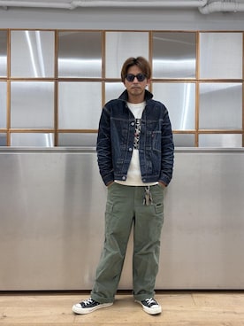 京都くんさん(メンズ・172cm)の秋コーディネート