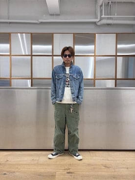 京都くんさん(メンズ・172cm)の秋コーディネート