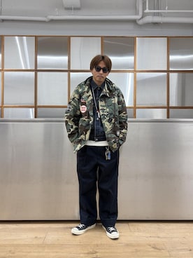 京都くんさん(メンズ・172cm)の秋コーディネート