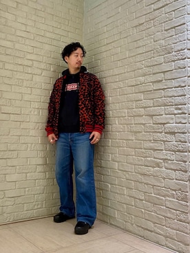 「パイル」｜「アイテム（その他アウター）」を使った、HIDEさん（メンズ・172cm）の秋コーディネート