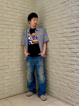 HIDEさん(メンズ・172cm)の春コーディネート