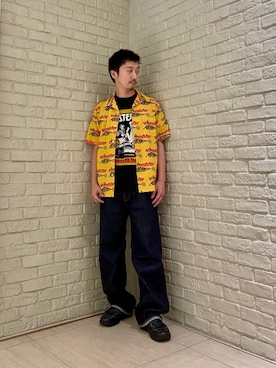 「シャツ 」｜HIDEさん（メンズ・172cm）の夏コーディネート