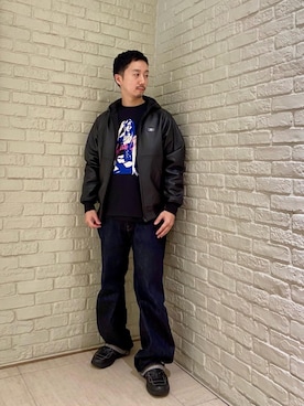 「フード」｜HIDEさん（メンズ・172cm）の秋コーディネート