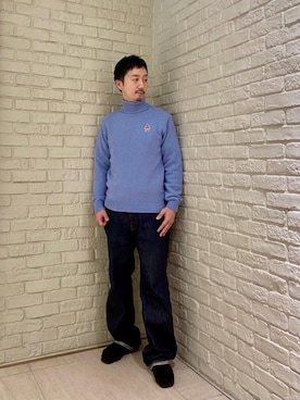 「アメカジ、冬コーデ」｜HIDEさん（メンズ・172cm）の秋コーディネート