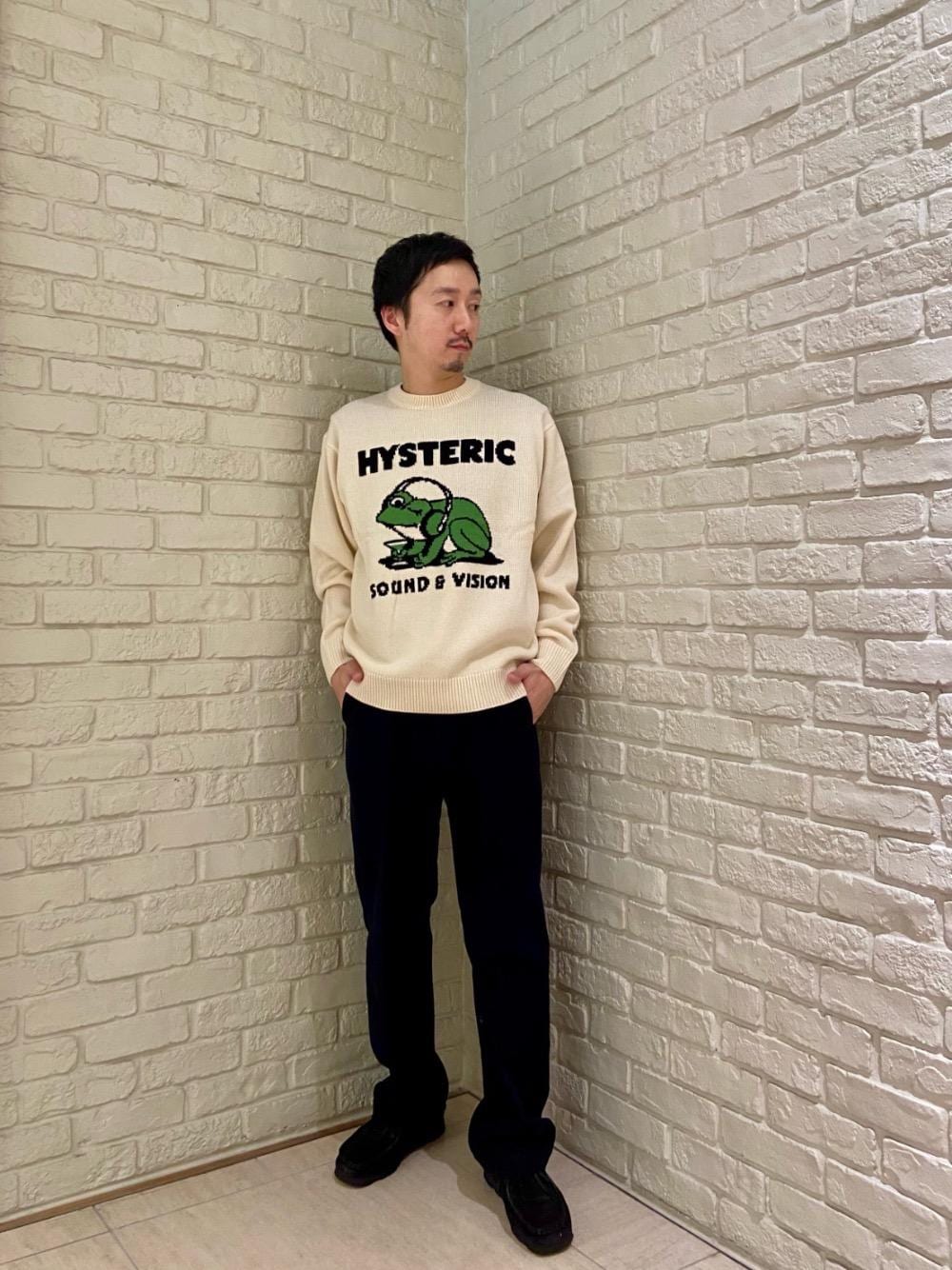 HYSTERIC GLAMOUR（ヒステリックグラマー）の「DIGGY編込 セーター