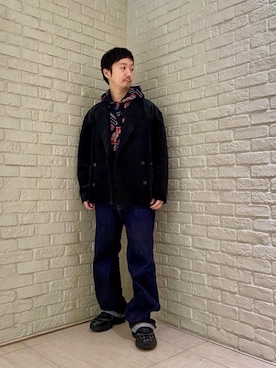 HIDEさん（メンズ・172cm）の冬コーディネート