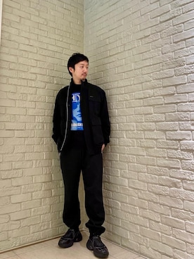 HIDEさん（メンズ・172cm）の冬コーディネート