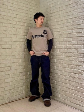 HIDEさん(メンズ・172cm)の春コーディネート