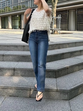 「Vicente（ヴィセンテ）のアイテム」を使った、Vicente👖さん（レディース・158cm）の夏コーディネート