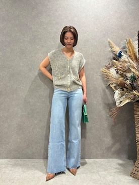 「Vicente（ヴィセンテ）のアイテム」を使った、Vicente👖さん（レディース・156cm）の夏コーディネート