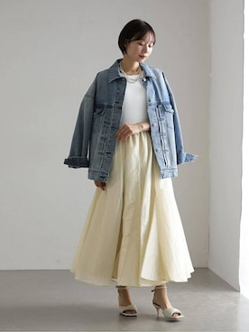 「La TOTALITE（ラトータリテ）のアイテム（ジャケット/アウター）」を使った、akihoさん（レディース・157cm）の冬コーディネート
