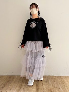 hoooooonoさん（レディース・158cm）の冬コーディネート