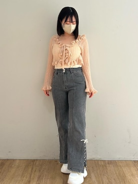 hoooooonoさん（レディース・158cm）の春コーディネート