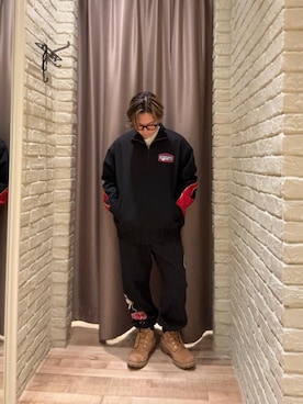 「HYSTERIC GLAMOUR（ヒステリックグラマー）のアイテム（その他アウター）」を使った、hysteric0717さん（メンズ・163cm）の秋コーディネート