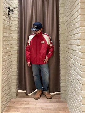 「HYSTERIC GLAMOUR（ヒステリックグラマー）のアイテム（ブルゾン）」を使った、hysteric0717さん（メンズ・163cm）の秋コーディネート