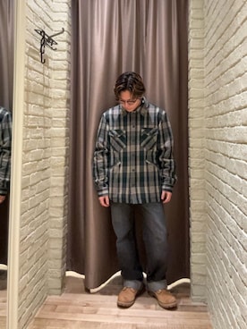 「HYSTERIC GLAMOUR（ヒステリックグラマー）のアイテム（ブルゾン）」を使った、hysteric0717さん（メンズ・163cm）の冬コーディネート