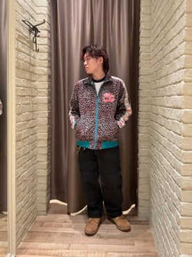 「ワイドパンツ 」｜「アイテム（ジャケット/アウター）」を使った、hysteric0717さん（メンズ・163cm）の春コーディネート