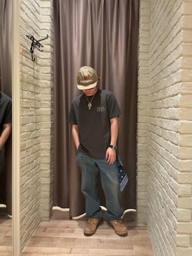 「アイテム（エコバッグ/サブバッグ）」を使った、hysteric0717さん（メンズ・163cm）の秋コーディネート