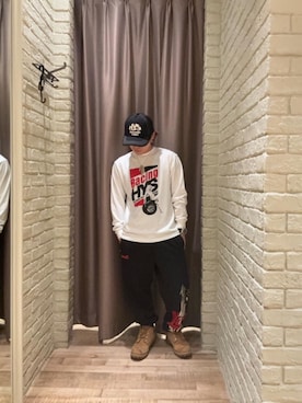 「HYSTERIC GLAMOUR（ヒステリックグラマー）のアイテム」を使った、hysteric0717さん（メンズ・163cm）の秋コーディネート