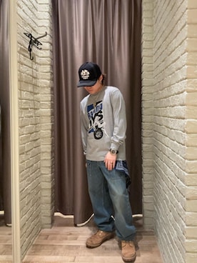 「アイテム（エコバッグ/サブバッグ）」を使った、hysteric0717さん（メンズ・163cm）の秋コーディネート