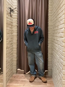 「HYSTERIC GLAMOUR（ヒステリックグラマー）のアイテム」を使った、hysteric0717さん（メンズ・163cm）の秋コーディネート
