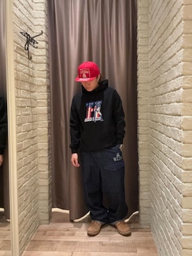 「HYSTERIC GLAMOUR（ヒステリックグラマー）のアイテム（パーカー）」を使った、hysteric0717さん（メンズ・163cm）の秋コーディネート