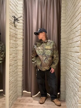 「バックプリント」｜hysteric0717さん（メンズ・163cm）の秋コーディネート