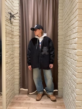 「HYSTERIC GLAMOUR（ヒステリックグラマー）のアイテム（パーカー）」を使った、hysteric0717さん（メンズ・163cm）の秋コーディネート