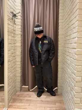 「バックプリント」｜hysteric0717さん（メンズ・163cm）の秋コーディネート