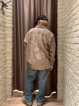 「HYSTERIC GLAMOUR（ヒステリックグラマー）のアイテム（デニムパンツ）」を使った、hysteric0717さん（メンズ・163cm）の秋コーディネート