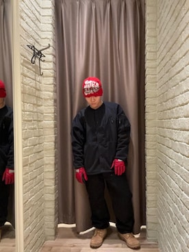 「アイテム（その他アウター）」を使った、hysteric0717さん（メンズ・163cm）の秋コーディネート