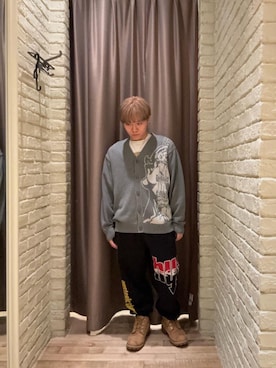 「HYSTERIC GLAMOUR」｜hysteric0717さん（メンズ・163cm）の冬コーディネート