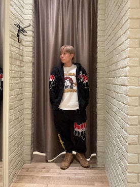 「HYSTERIC GLAMOUR」｜hysteric0717さん（メンズ・163cm）の冬コーディネート