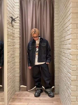 hysteric0717さん（メンズ・163cm）の冬コーディネート