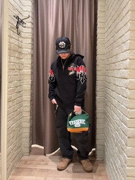 「アイテム（ポーチ）」を使った、hysteric0717さん（メンズ・163cm）の春コーディネート