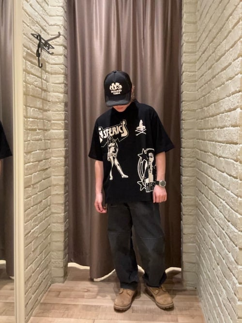 HYSTERIC GLAMOUR HYS SOUND メッシュキャップ　ブラック HYSTERIC GLAMOUR（ヒステリックグラマー） HYSTERIC